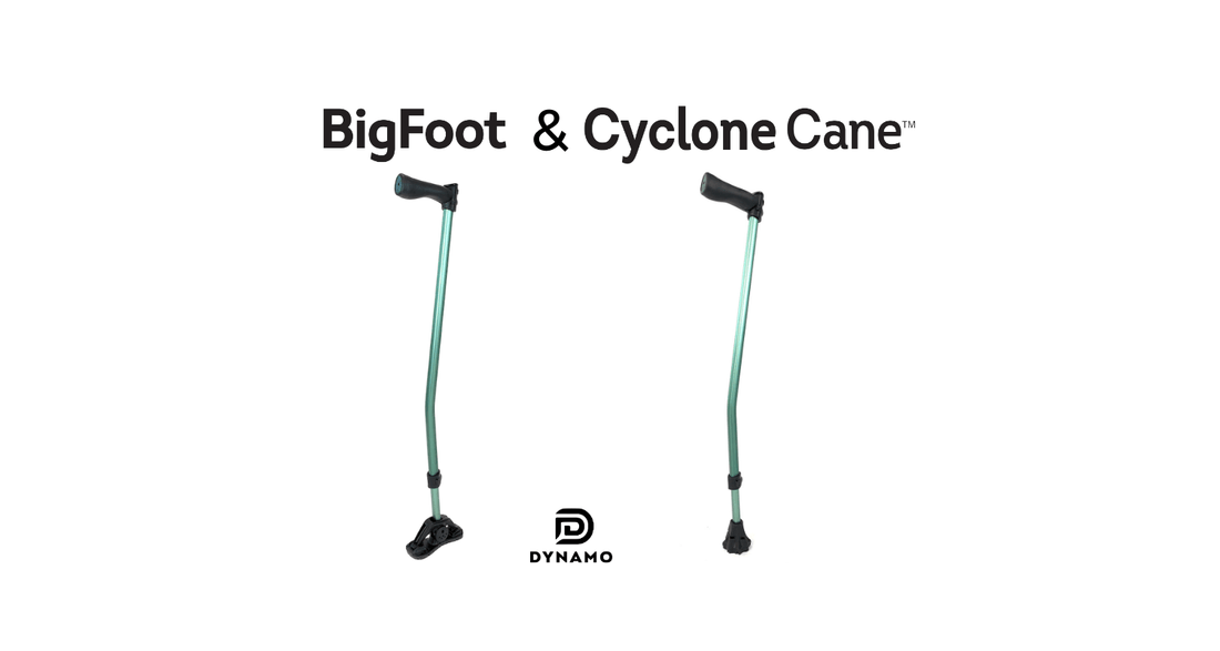 The Cyclone and BigFoot Canes are the first of their kind