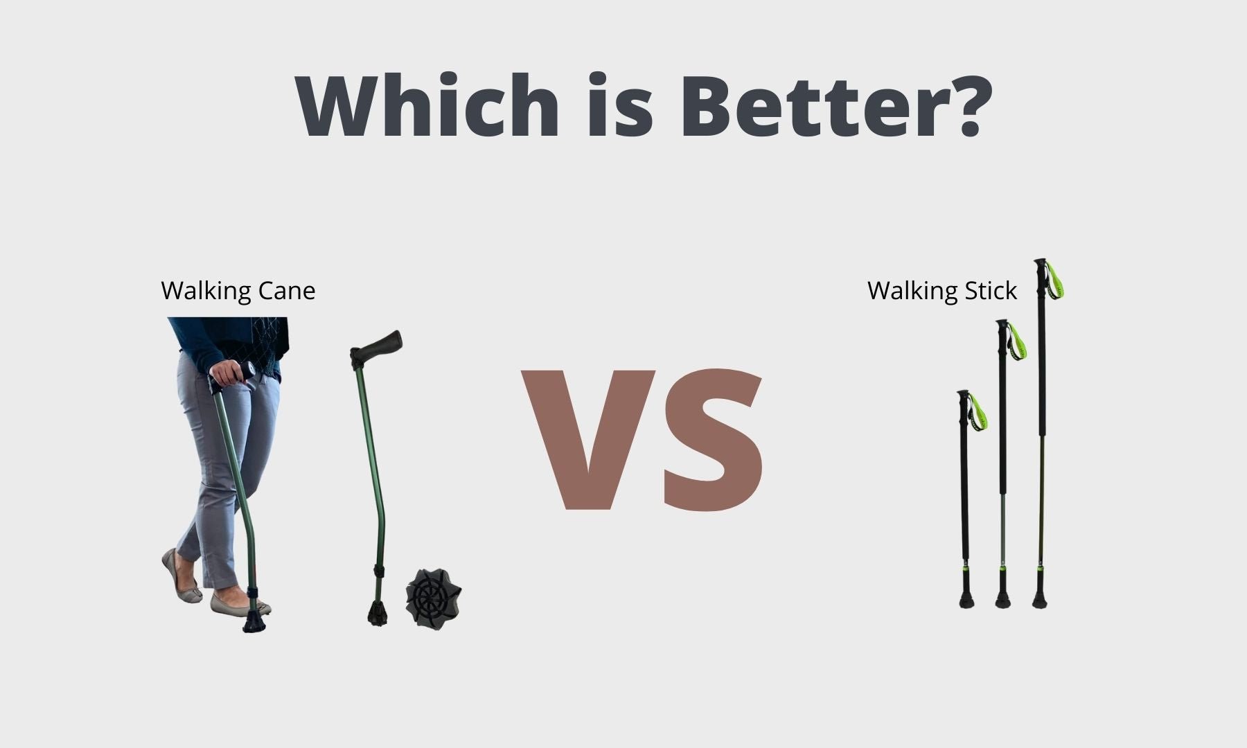 Cane Vs Walking Stick: Choosing the Best Mobility Aid
