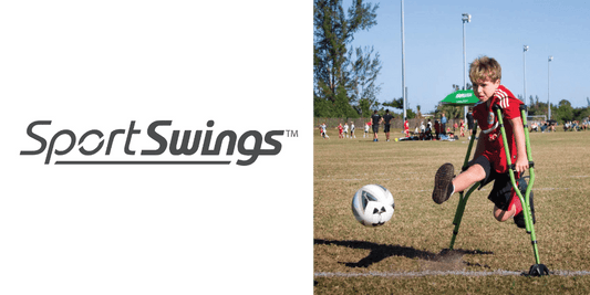 Get familiar with the Safest Crutches for Kids: SportSwings by Dynamo
