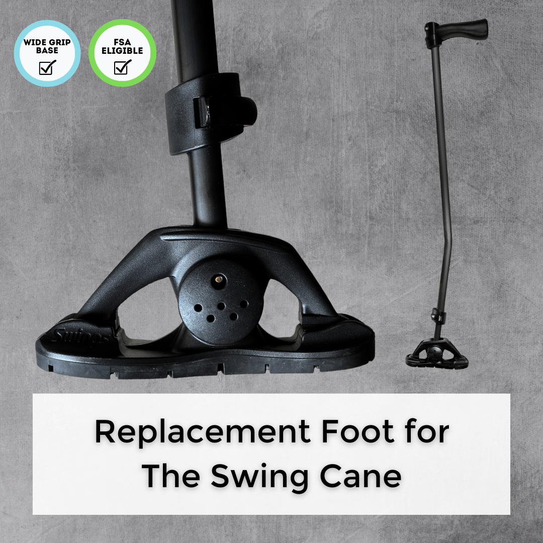 Dynamo Swing Cane Replacement Foot for Swing Cane Replacement Part