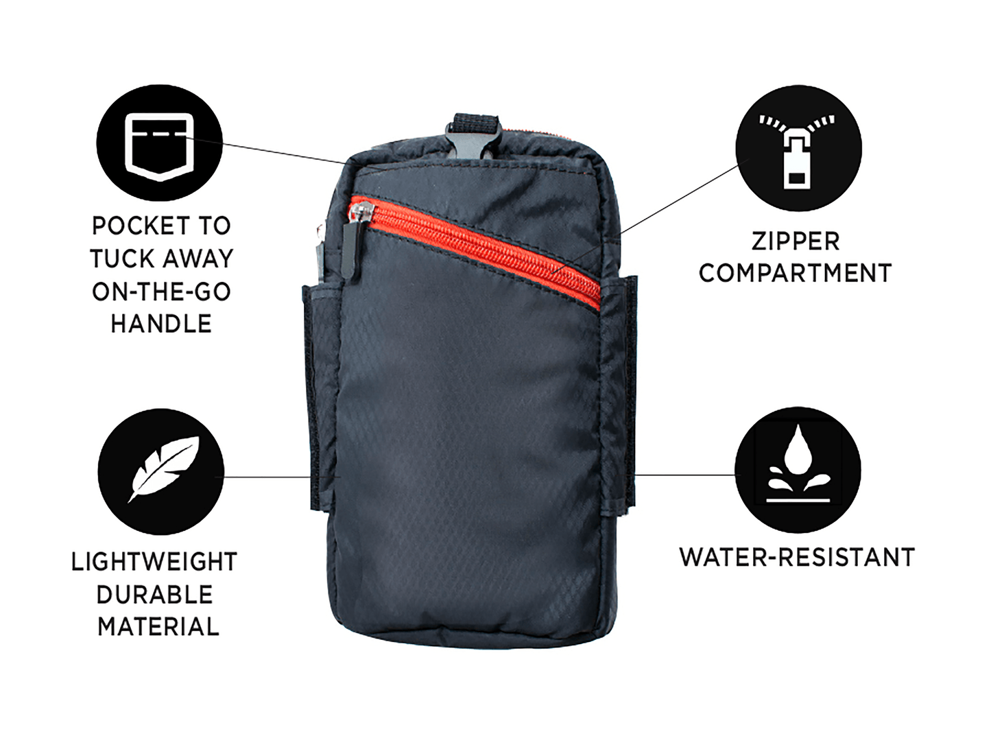 Dynamo Universal Pouch for Crutches
